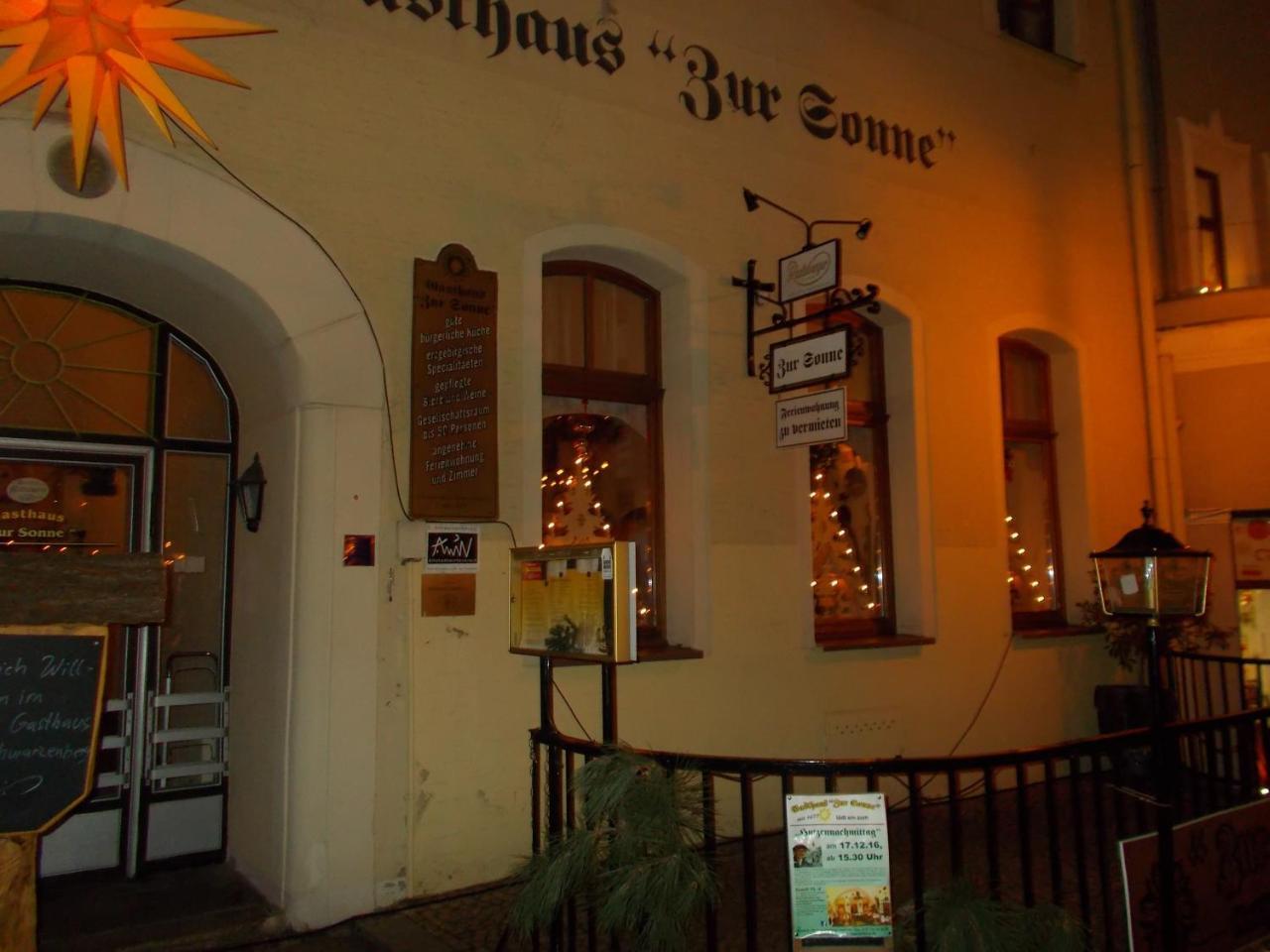 Appartement Gasthaus Zur Sonne à Schwarzenberg  Extérieur photo